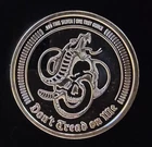 1776 Liberty or Death Snake Tread Bell Bullion-999 Silver 1 Oz Ounce Round Coin