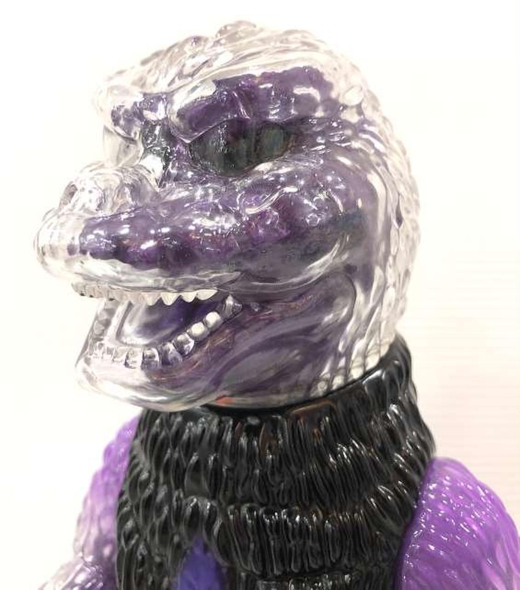 Atmos Godzilla Movie Purple Clear Goods Figure - Secretbase