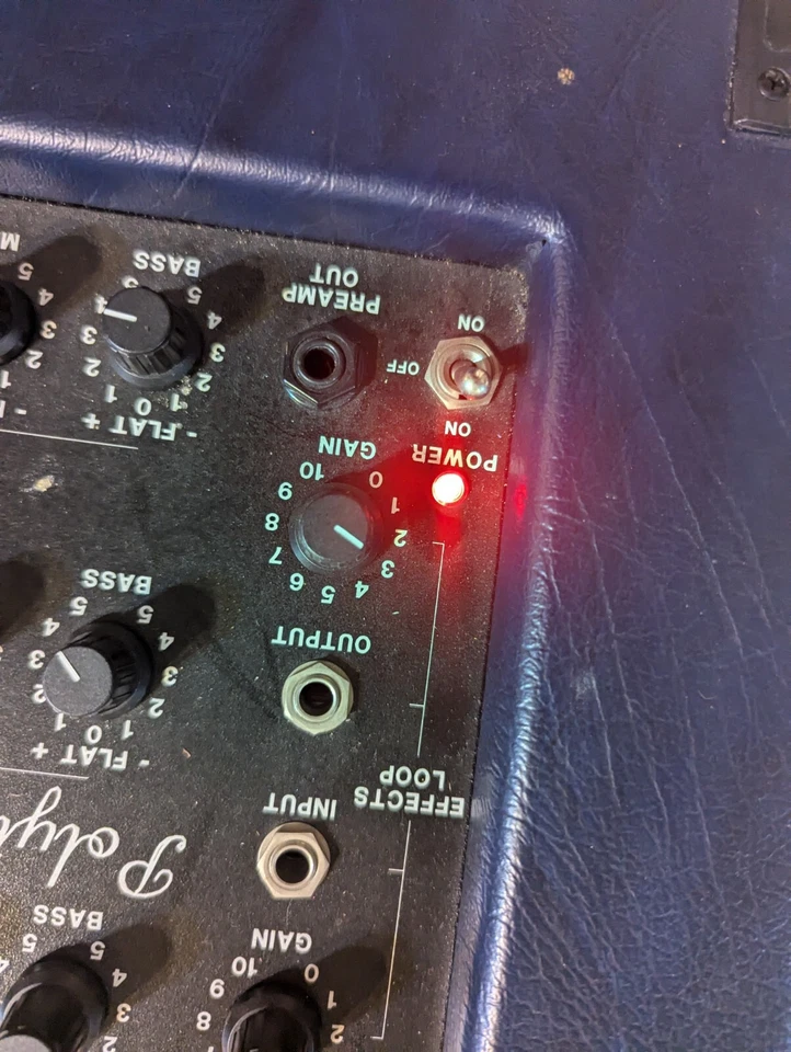 Polytone Taurus Elite 36J9 Guitar Combo 3 Ch Amplifier Tested For Power Only - Image 2 of 4