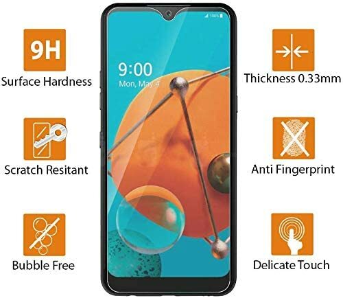 For LG K41S K51S K61 Q61 Q51 HD-Clear Tempered Glass Screen Protector