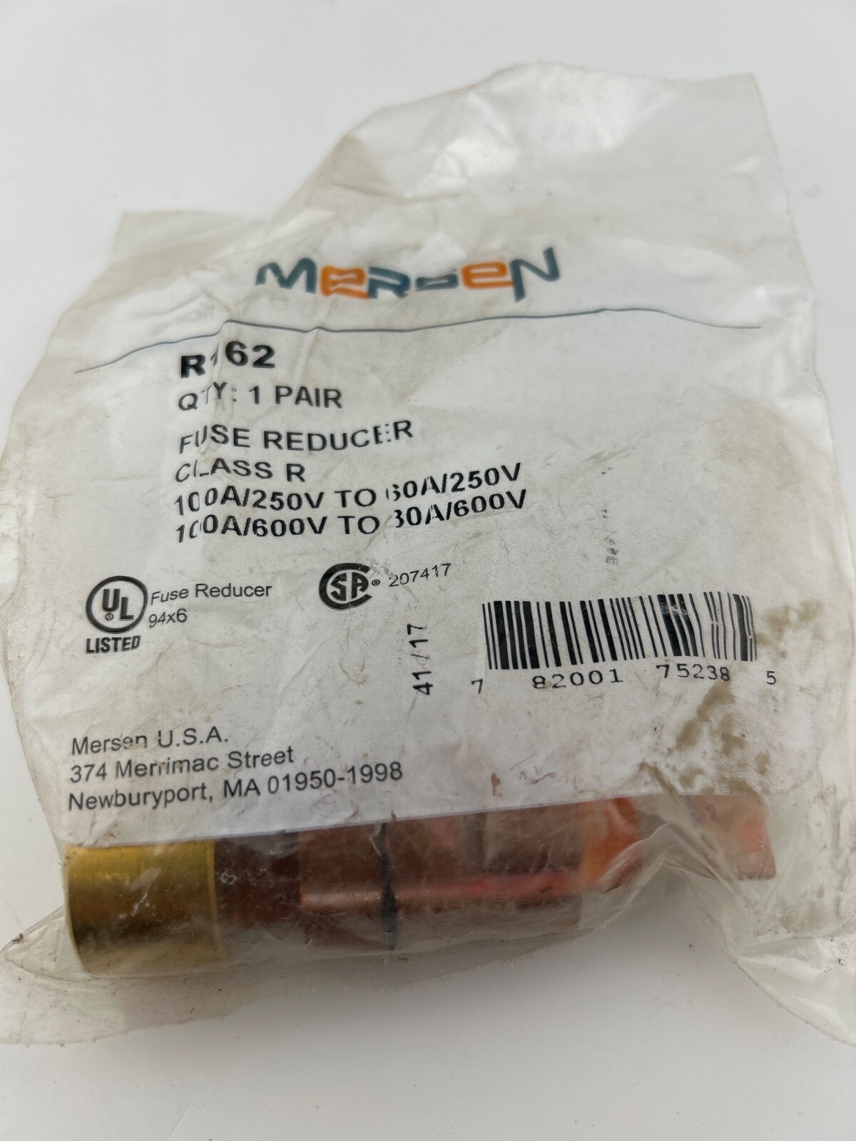 MERSEN FUSE REDUCERS RI62 100A- 60A-250V for sale online | eBay