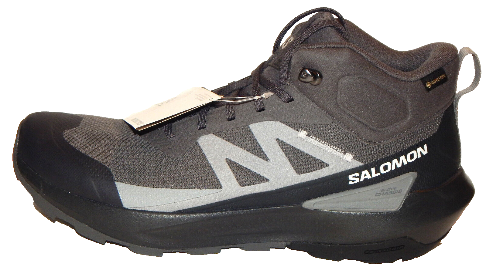 Stivali Salomon Elixir Activ Mid GTX Gore Tex da uomo taglia 11 5 grigio nero 474568