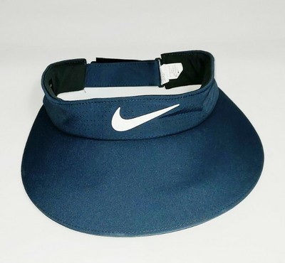 blue nike visor