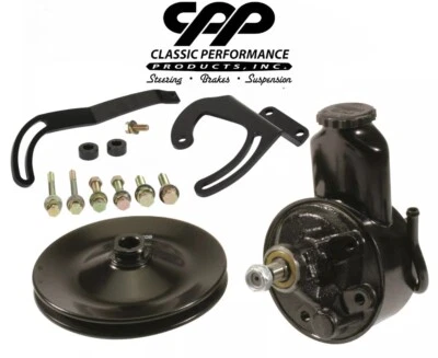 POWER STEERING PUMP KIT SMALL BLOCK FORD 289 302 351W MUSTANG TORINO MANY MORE - Bild 1 von 4