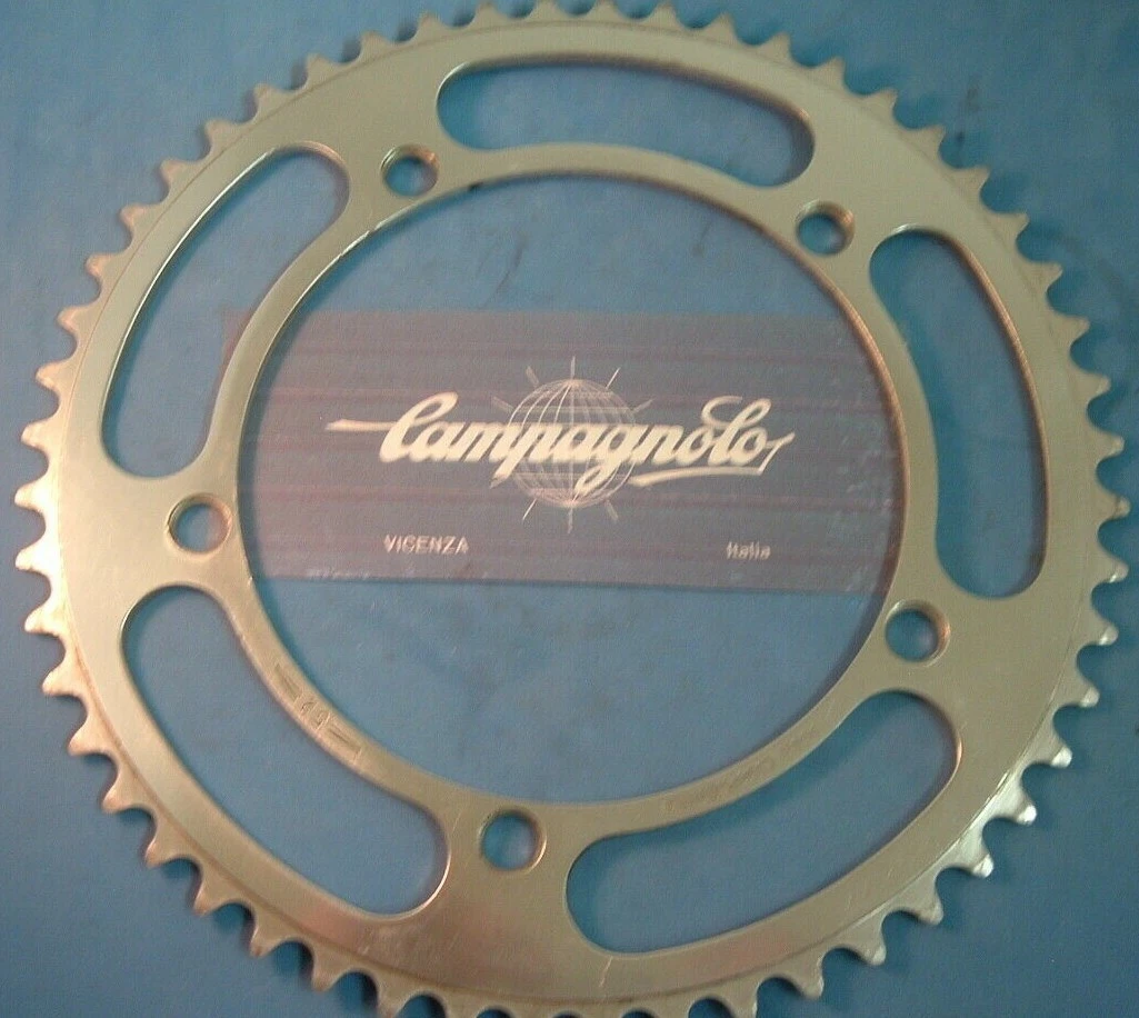 NIB Campagnolo Super Record chainring 47T 144 BCD Strada NOS