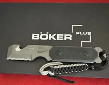 Boker Plus Cop Tool Fixed Blade Knife, BO300, SN 17001
