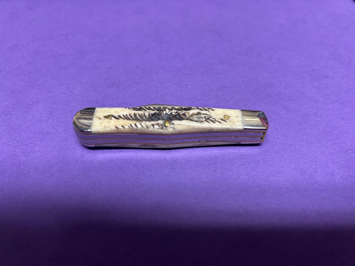 2023 Vintage Bone Damascus Small Swell Center Jack V6225 1/2DAM