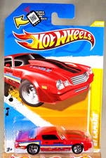 2012 Hot Wheels #43 New Models 43/50 '81 CAMARO Red w/Chrome 5 Spoke Wheels