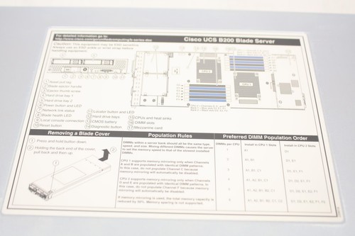 CISCO N20-B6625-1 UCS B200M2 CTO CHASSIS - Picture 4 of 5