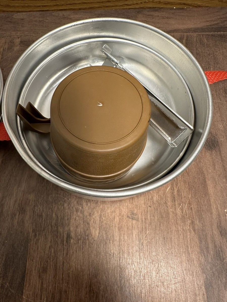 Mirro Aluminum Backpacker Mess Kit, Vintage, 7 Piece | eBay