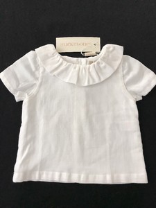 Sale Highlights Hucklebones London Nuevo Con Etiquetas Bebe Nina Volantes Cuello Blanco De La Blusa 6 Meses Shop Cheap Sale Online Www Marvelbatteries Com