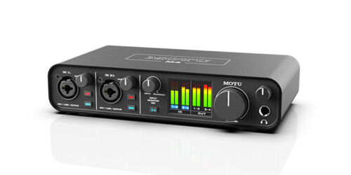 MOTU M4 4-in/4-out USB-C Audio Interface for Mac, Windows IOS Studio Quality - Picture 1 of 8