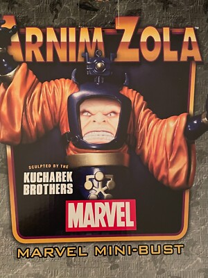 Bowen Marvel Armin Zola Mini-Bust ARTIST PROOF - Free US Shipping