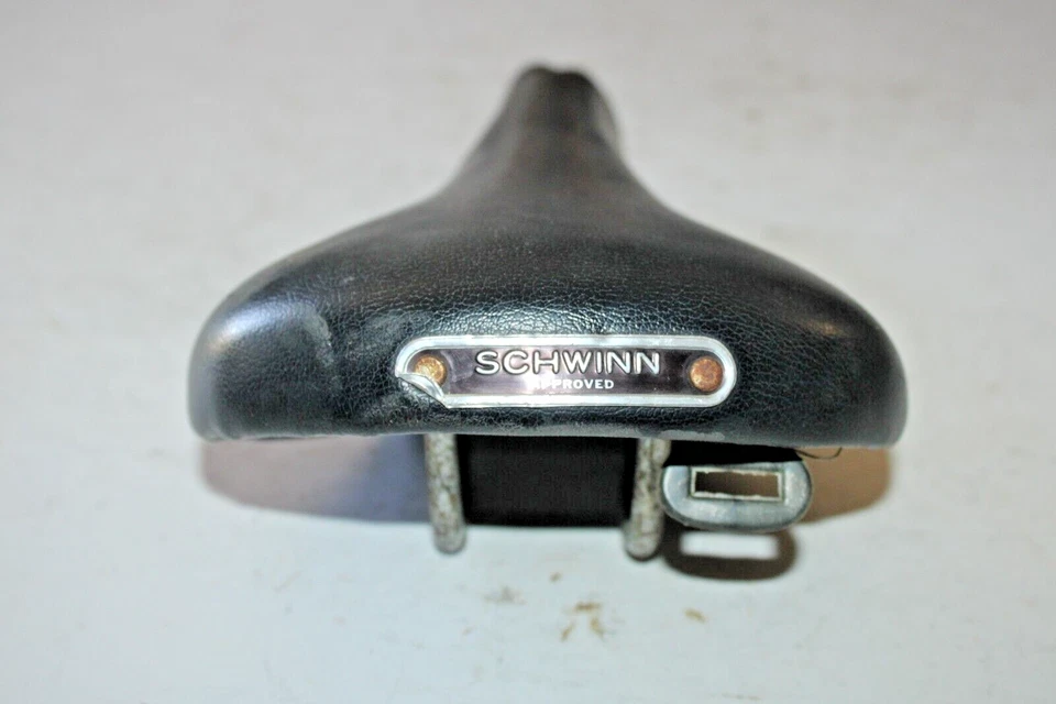 Sillín de bicicleta de carretera de turismo aprobado por Schwinn negro 270/150 mm híbrido envío rápido a EE. UU. Foto 3 de 4