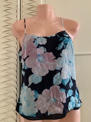 Apostrophe 100% Seide Bluse XS 34 EUR S 36 Oberweite 43 Länge 52 sehr gut Zust.