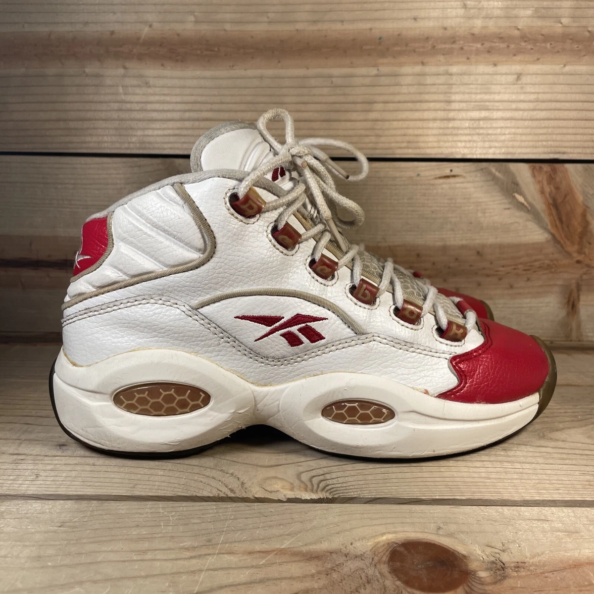 red iverson shoes