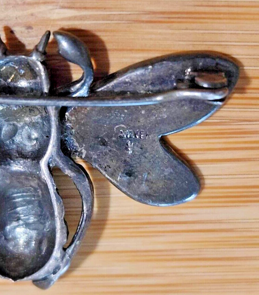 Vintage Sterling and Marcasite Bee Brooch Pin | eBay Vintage Sterling and Marcasite Bee Brooch Pin | eBay