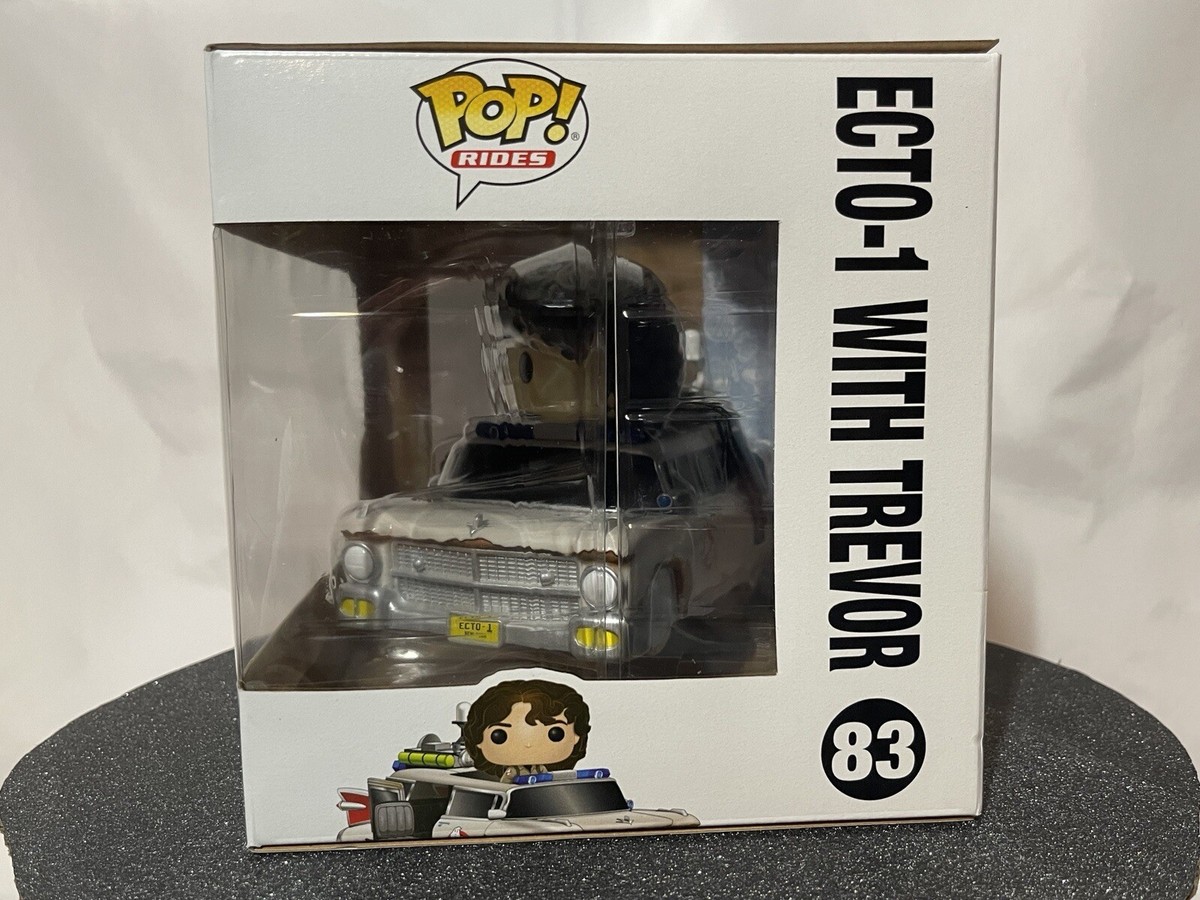アメコミ FUNKO - GHOSTBUSTERS ECTO-1 WITH TREVOR FUNKO Pop Rides 83 Ghostbusters Afterlife Ecto-1 With Trevor