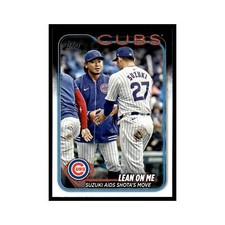 Seiya Suzuki   Shota Imanaga 2024 Topps Update #US205 Chicago Cubs NM