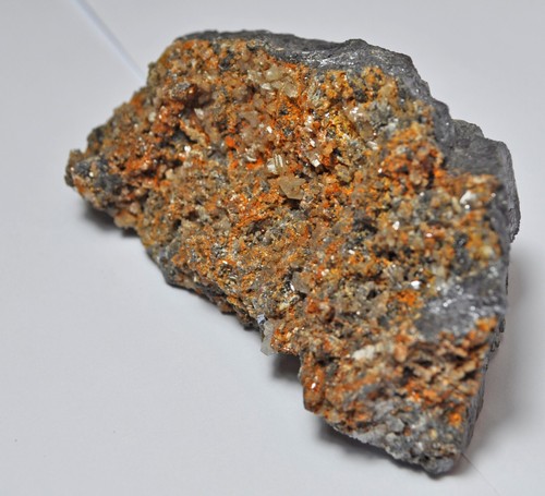 GALENA MINERAL EXEMPLAR MIT CERUSSIT KRISTALLKERN 79mm & 323g - Bild 2 von 4