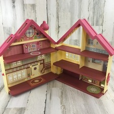 Bluey Ultimate Lights and Sounds Playhouse Home Playset House Dollhouse Blue