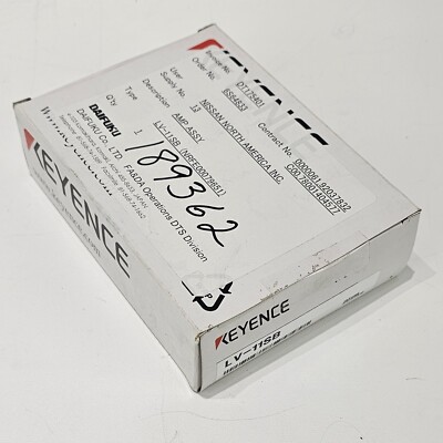 NEW, KEYENCE LV-11SB LV11SB Ultra Small Digital Laser Sensor Main Amplifier Unit