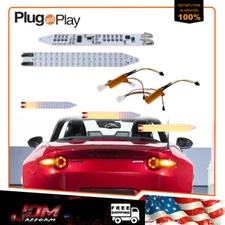 54-SMD Amber LED Sequential Turn Signal Lighting Kit For 2016-up Mazda MX-5 ND