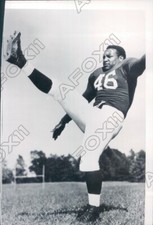 1950 Indiana Hoosiers Football Halfback Bob Robertson Press Photo