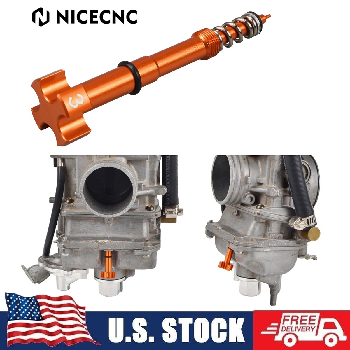 Air/Fuel Mixture Screw For Keihin FCR Carb For KTM 450 EXC 2003