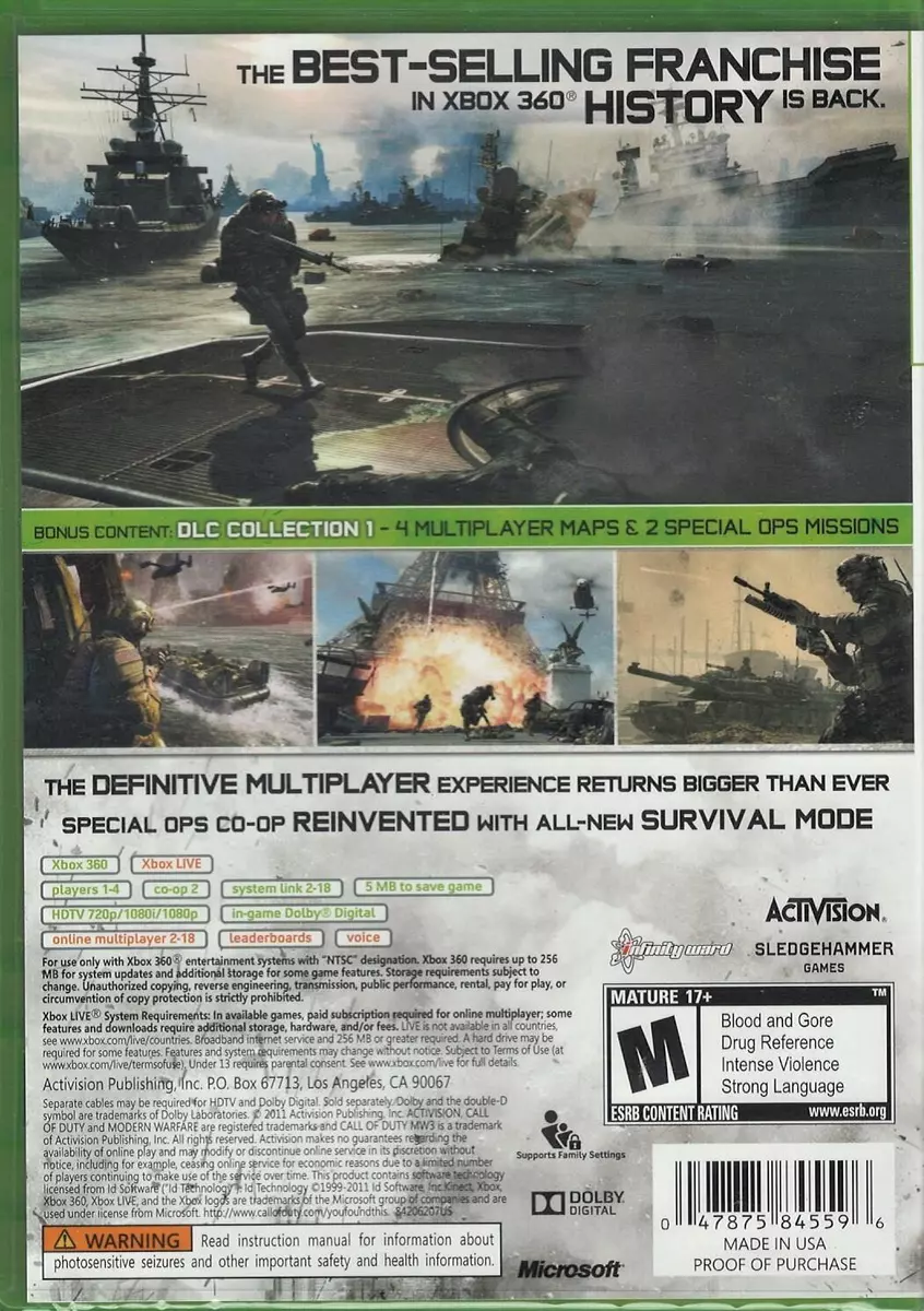 Call of Duty: Modern Warfare 3 Collection 2 DLC