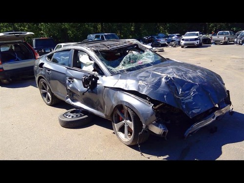 2018-2023 Audi S5 Sportback Dashbord Left Side End Cap Trim Cover 8W0-857-085 - Picture 3 of 8