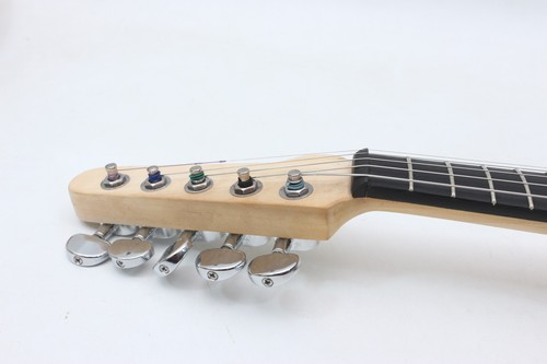 Electric Violin 5 String Guitar Style 4/4 Full Size Solid Ebony Fittings 19 Fret - Picture 4 of 9