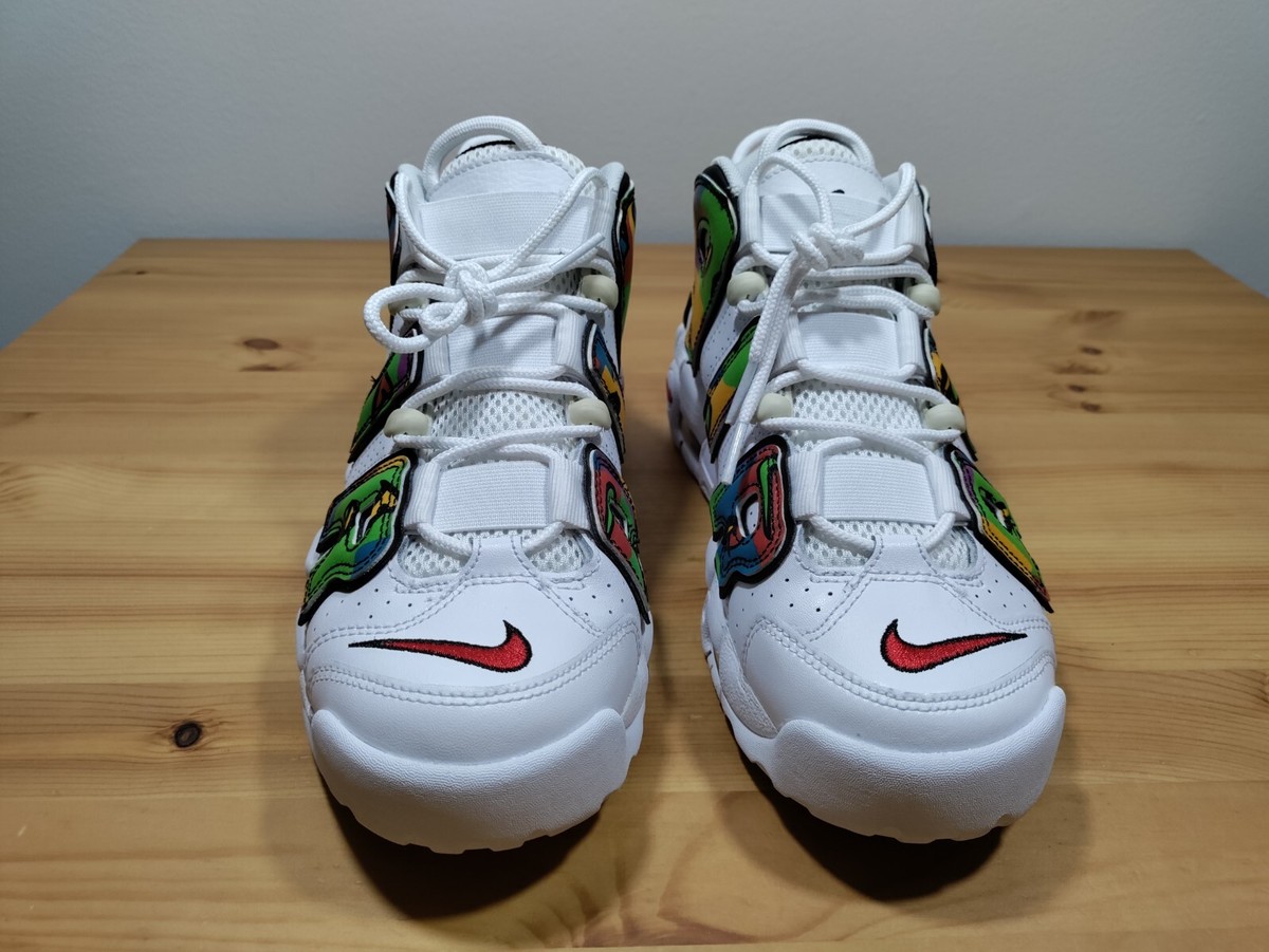 Size 6.5 - Nike Air More Uptempo Peace Love & Basketball Size 6.5 - Nike Air More Uptempo Peace Love & Basketball