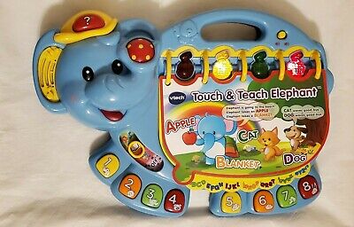 VTECH Touch and Teach Elephant Infant to Toddler 12-36 mo Pre-K Learning Toy | eBay