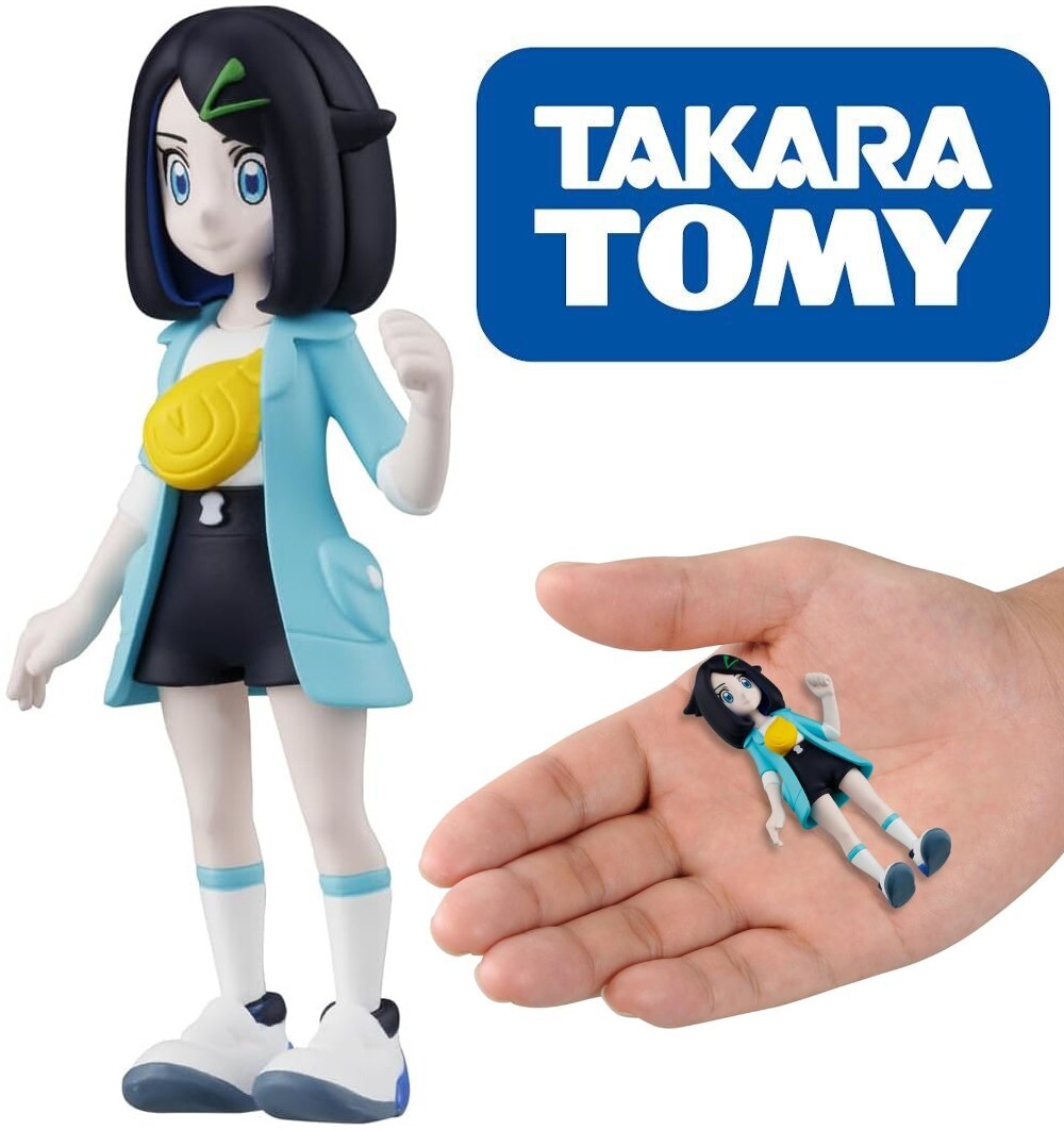 Liko様 Takara Tomy Pokemon Monster Collection Trainer LIKO Mini Figure