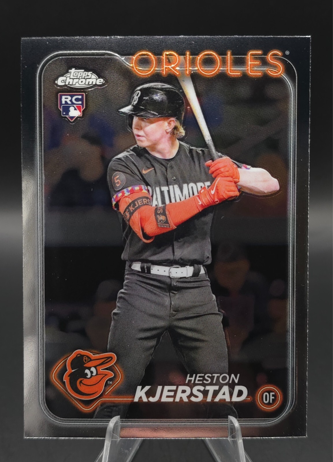 2024 Topps Chrome #142 Heston Kjerstad RC Baltimore Orioles Rookie
