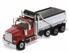 Diecast Masters Western Star 4900 SF  Dump Truck Red 71067 1:50