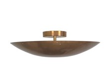 6 Light Elegant Ceiling Flushmount light Pendant Mid Century Modern Raw Brass