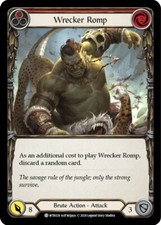 Wrecker Romp Red Flesh and Blood TCG