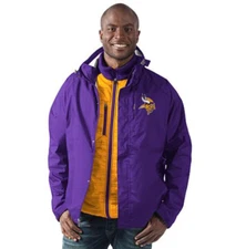 G-III Men's Reinforce 3 in 1 Jacket - MINNESOTA VIKINGS