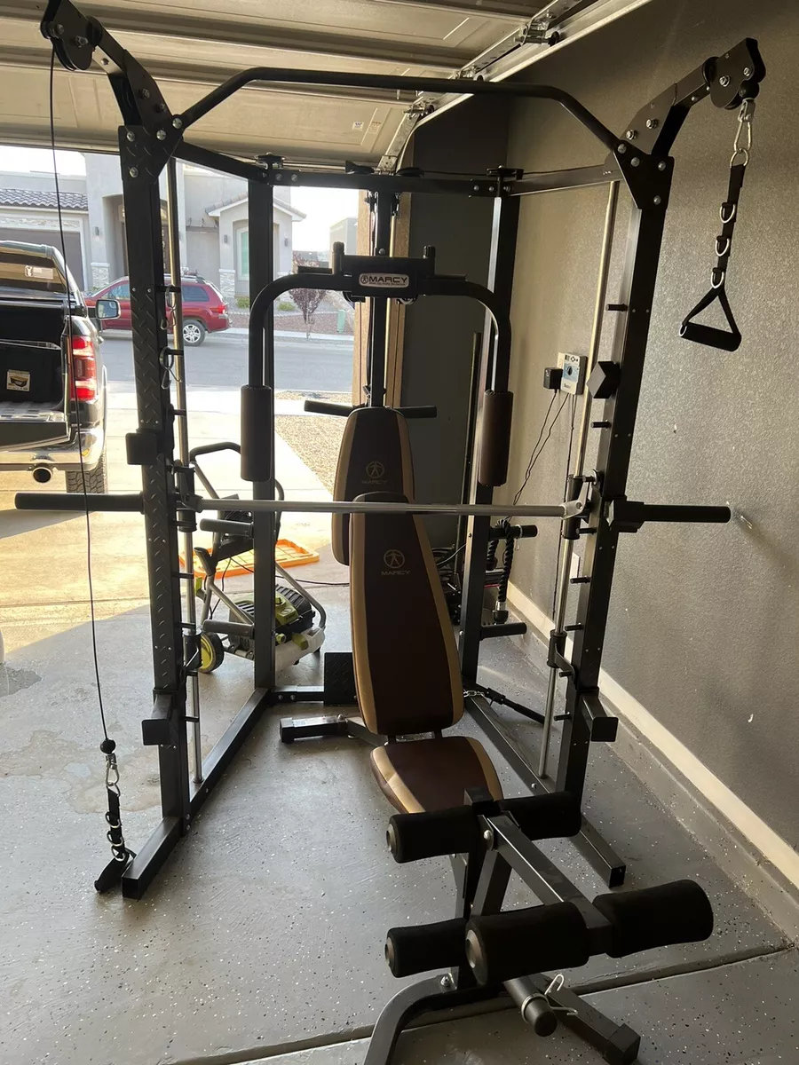 Marcy Combo Smith Heavy Duty Total Body Strength Home Gym Workout