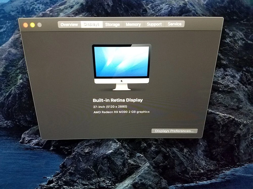 Apple iMac A1419 27" Retina 5K Late 2015 Core i5 6500 3.2GHz 16GB RAM 1TB Catali - Image 4 of 4