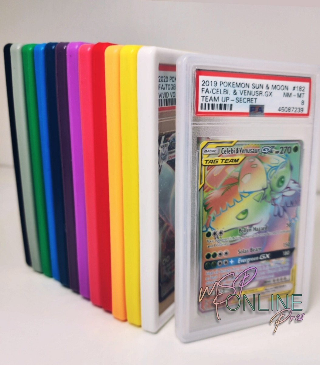 Graded Guard PSA Graded Card Silicone Protector Skin & Bumper Guard - 5  Colors For Pokemon & Sports Cards | TPU Case