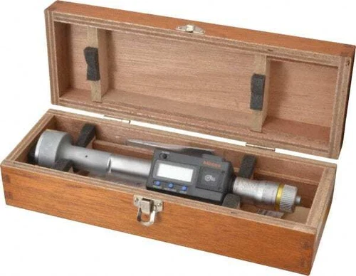 Mitutoyo 1.6" to 2", IP65, TiN Finish, Electronic Inside Micrometer 0.00005" ...