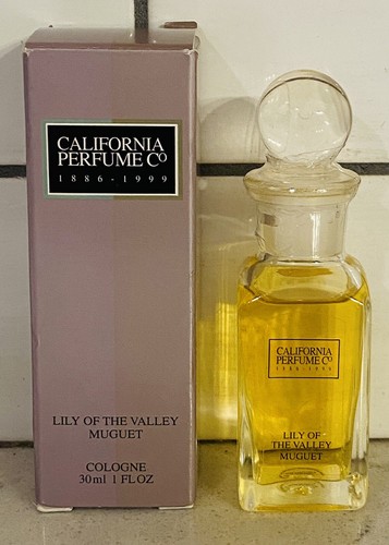 AVON CALIFORNIA PERFUME CO 1886-1999 LILY OF THE VALLEY MUGUET 1 FL OZ COLOGNE