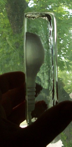 VTG GLASS PAPERWEIGHT LEAD CRYSTAL LIGHT BULB IDEA DESK DECOR BRIGHT IDEA VIKING - Picture 4 of 5