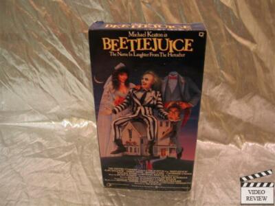 BeetleJuice VHS Michael Keaton Alec Baldwin | eBay