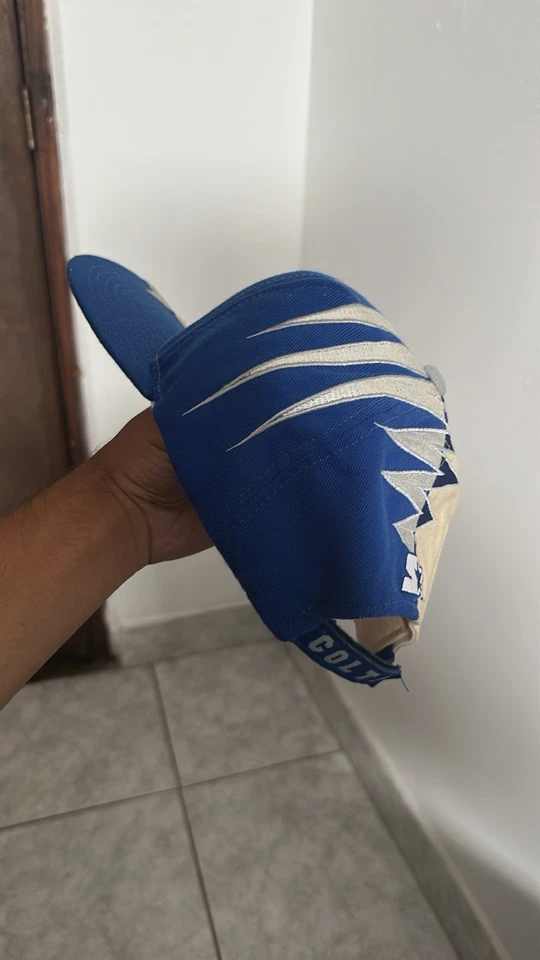 RARE vintage starter shockwave colts cap/Gorra vieja guardia colts starter - Image 3 of 4