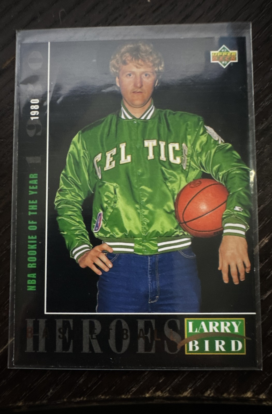 1992-93 Upper Deck - Basketball Heroes Larry Bird Larry Bird #20