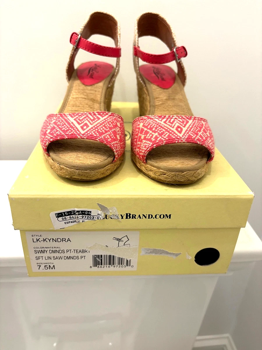 Lucky Brand Geometric Wedge Sandals for Women for sale | eBay